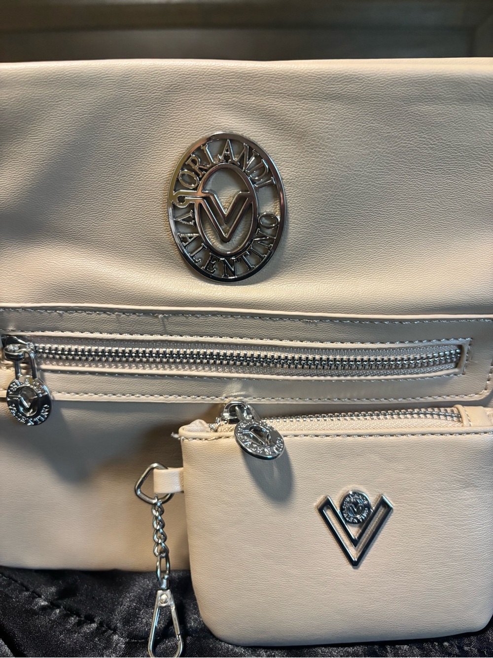 Valentino Orlandi Shoulder Bag + Matching Coin Pouch — Like New - Picture 4 of 12
